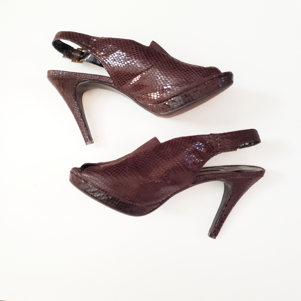 New Directions Brown Mule Heels